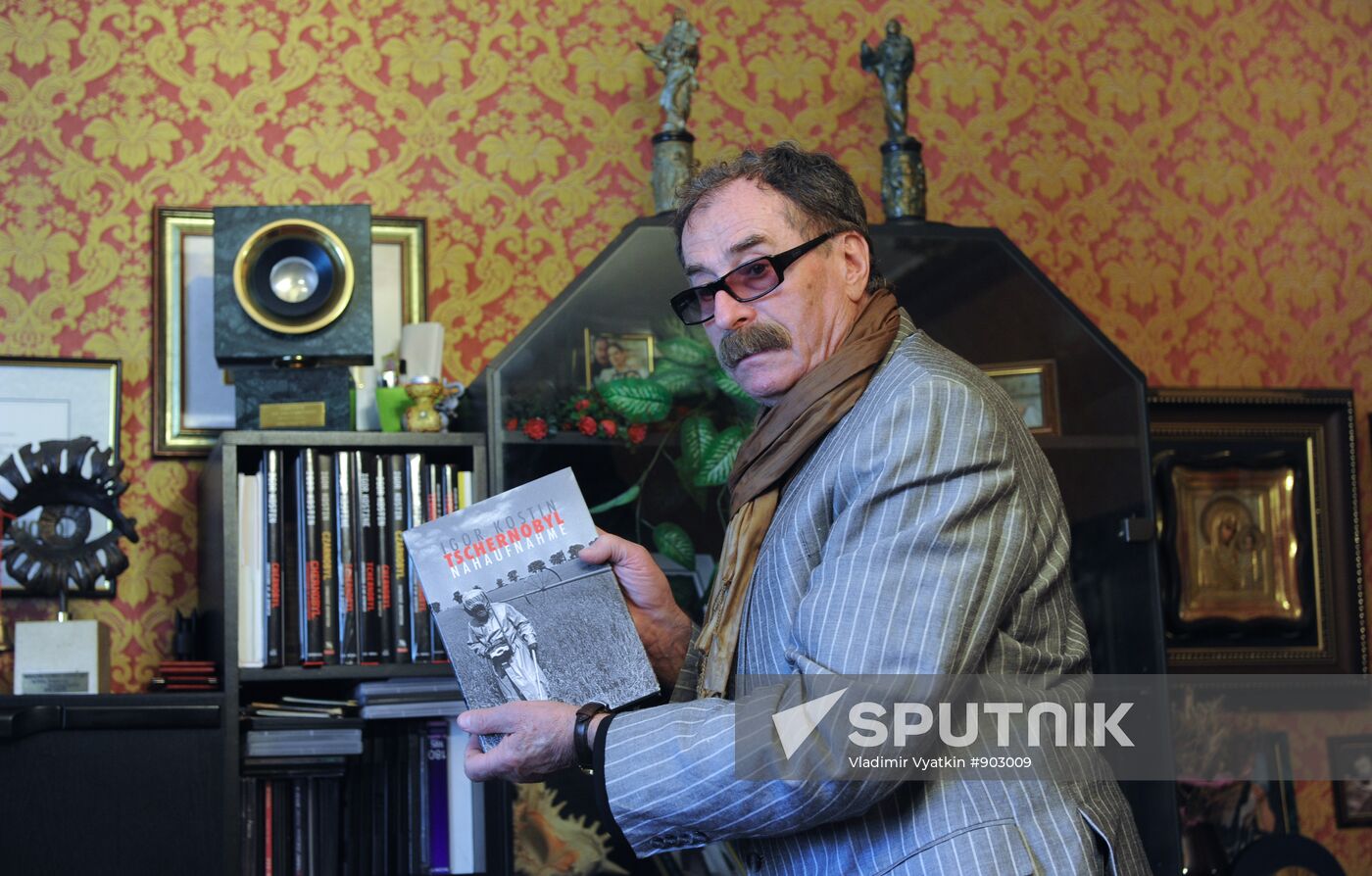 RIA Novosti former photojournalist Igor Kostin gives interview