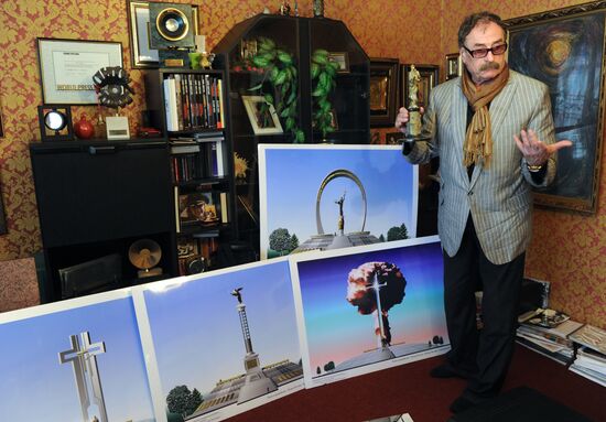 RIA Novosti former photojournalist Igor Kostin gives interview