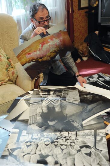 RIA Novosti former photojournalist Igor Kostin gives interview