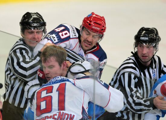 Hockey. Czech game. Match Russia - Finland