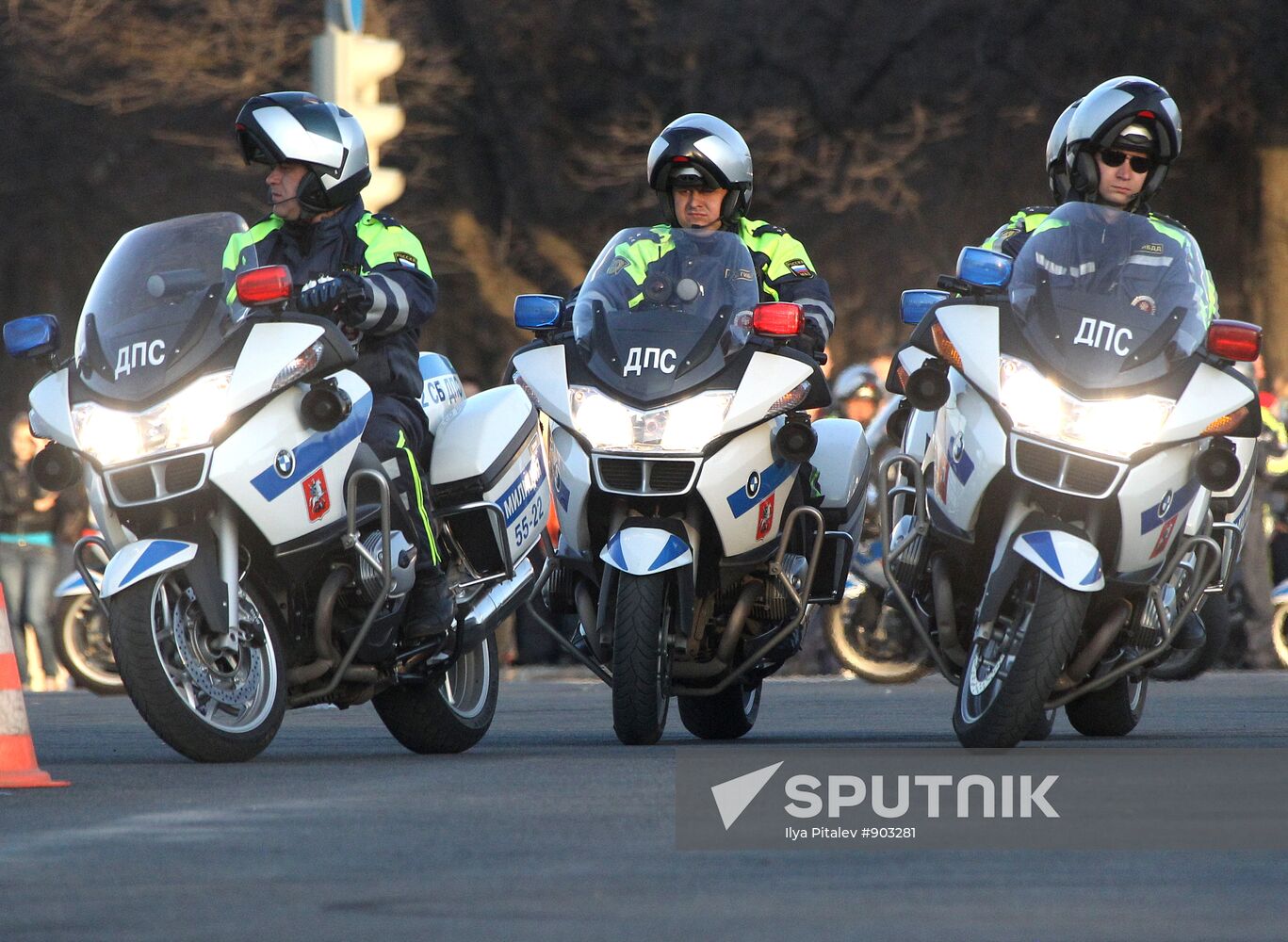 Opening of bike season in Moscow