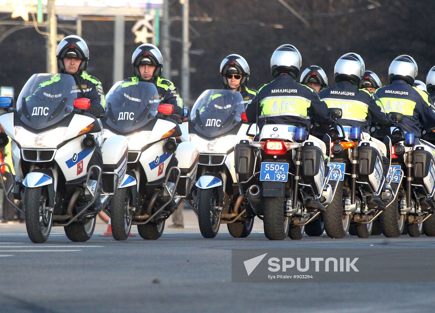 Opening of bike season in Moscow