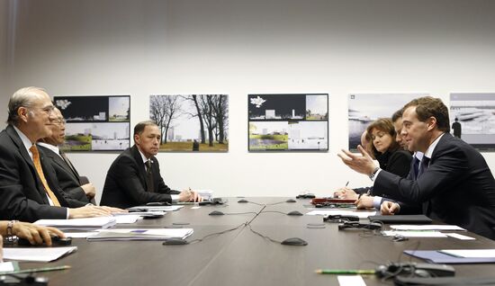 Dmitry Medvedev at meeting of economy modernization committee