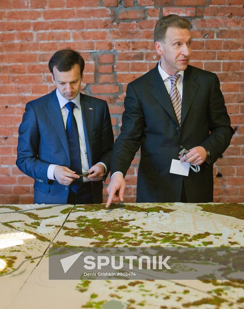 Arkady Dvorkovich and Igor Shuvalov