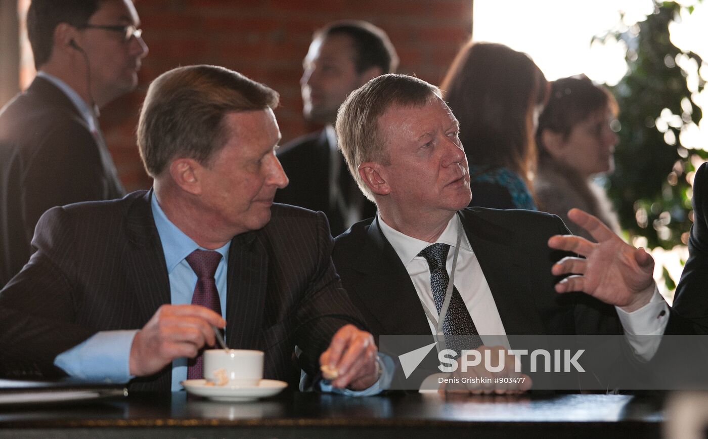 Sergei Ivanov and Anatoly Chubais