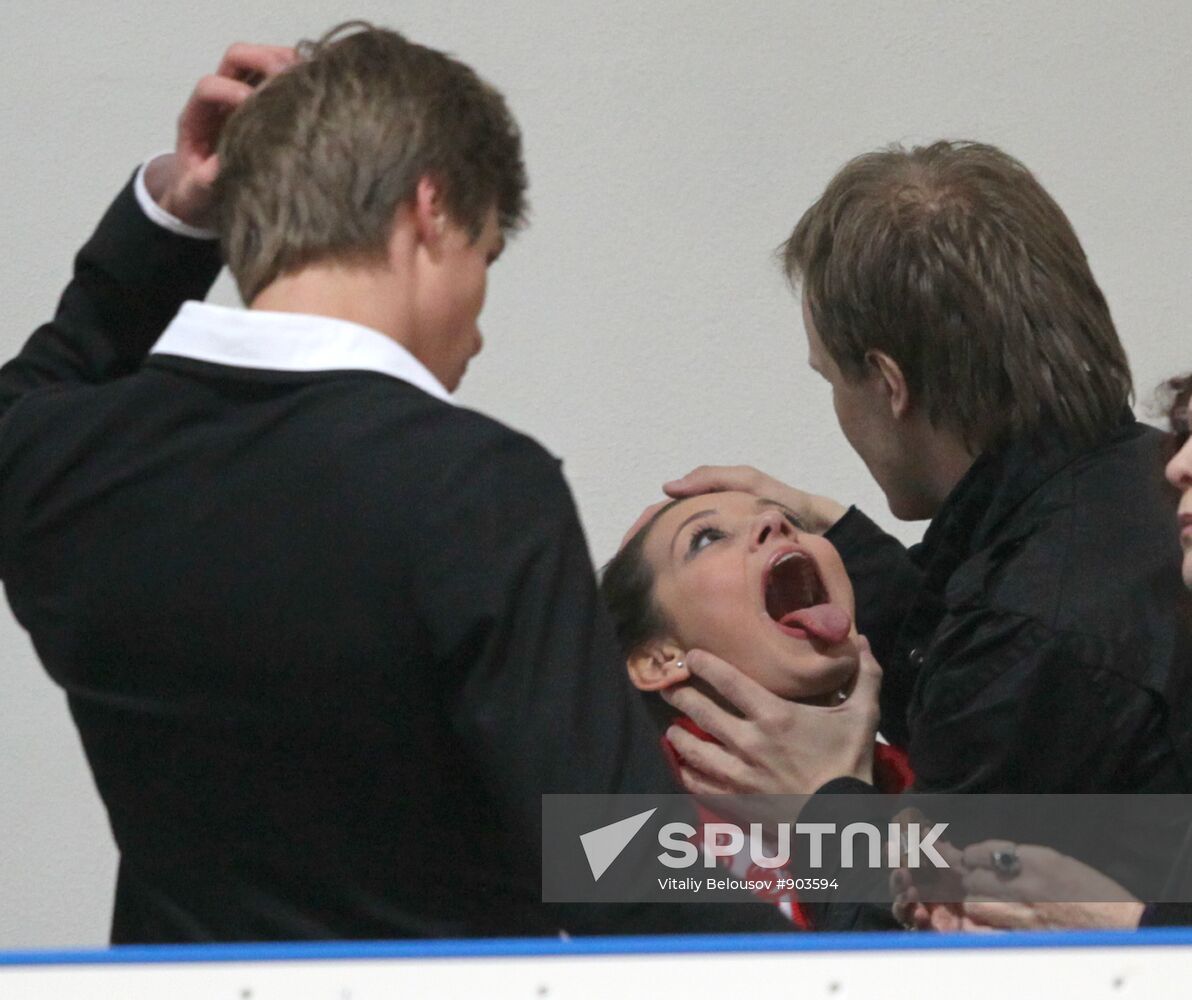 Figure skating. World Championship 2011 Training