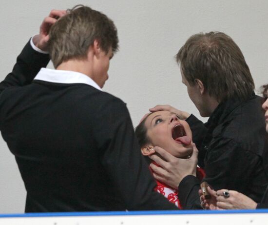 Figure skating. World Championship 2011 Training