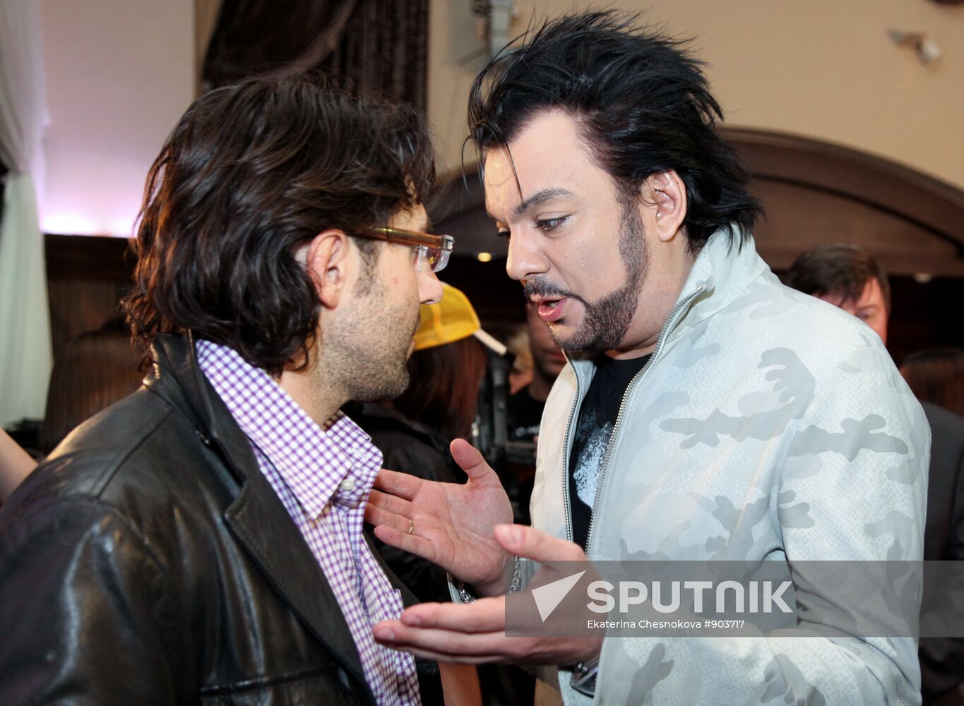 Andrey Malakhov and Filipp Kirkorov