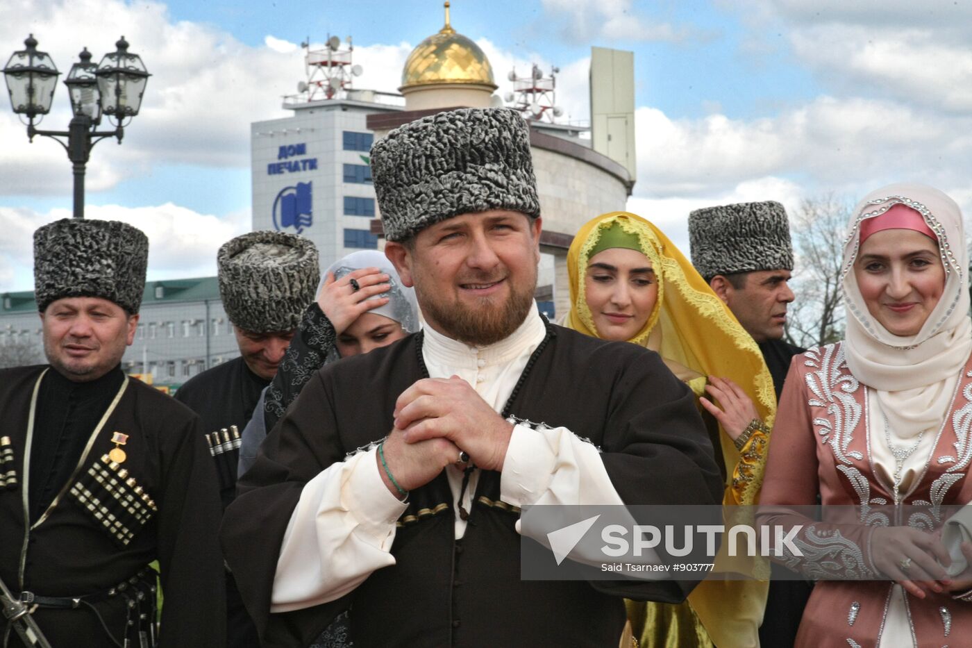 Ramzan Kadyrov attends celebrations on Day of Cechen language