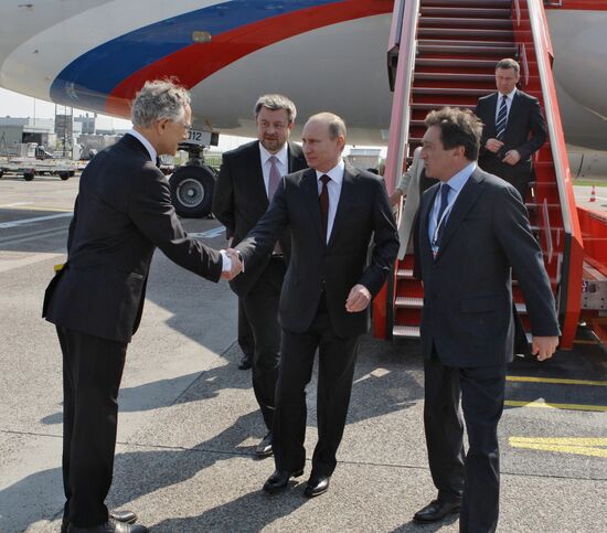 Vladimir Putin comes on one-day visit to Denmark