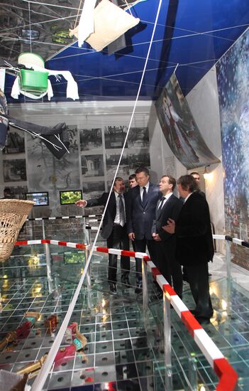 Medvedev attends Chernobyl anniversary events