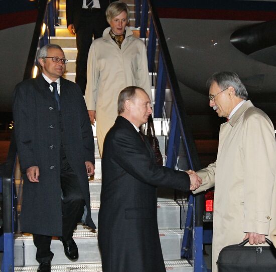 Vladimir Putin on working visit to Stockholm