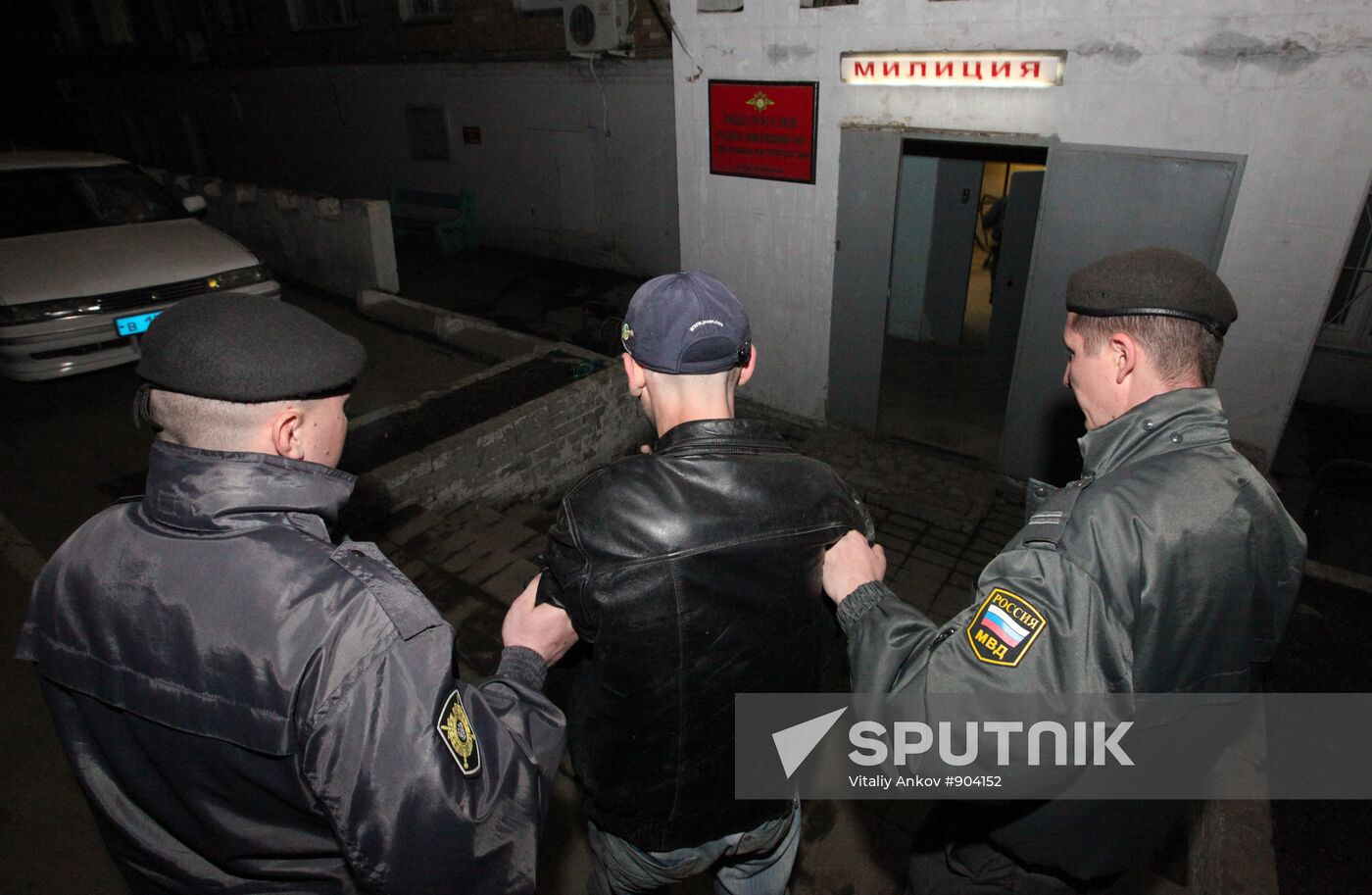 Patrol service of Vladivostok police department