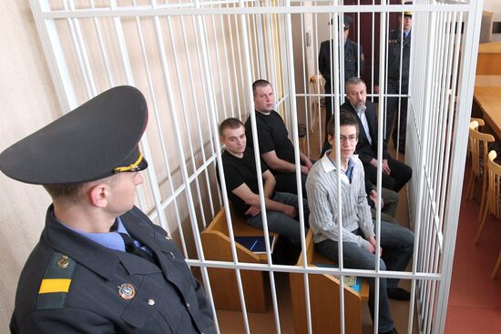 Belarus' former presidential candidate Andrei Sannikov on trial