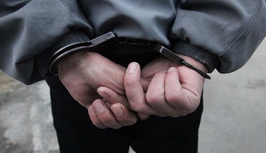 Arrested man
