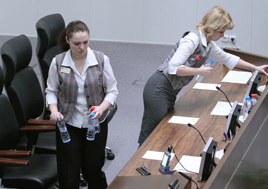 April 27, 2011. Session of Federation Council of Russia