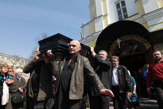 Paying last respect to People's Artist of Russia Mikhail Kozakov