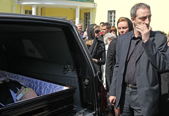 Paying last respect to People's Artist of Russia Mikhail Kozakov