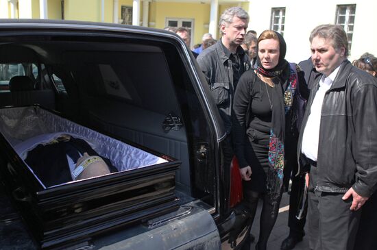 Paying last respect to People's Artist of Russia Mikhail Kozakov