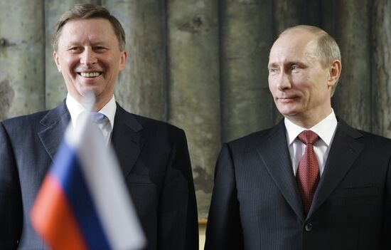 Vladimir Putin on working visit to Stockholm