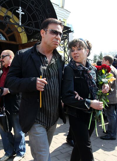 Funeral service for People's Artist of Russia Mikhail Kozakov