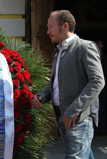 Funeral service for People's Artist of Russia Mikhail Kozakov