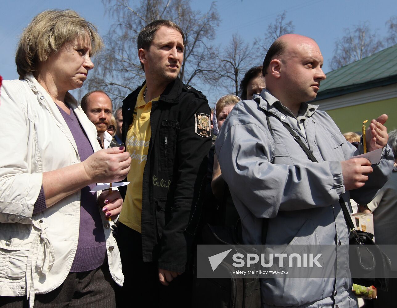 Funeral service for People's Artist of Russia Mikhail Kozakov