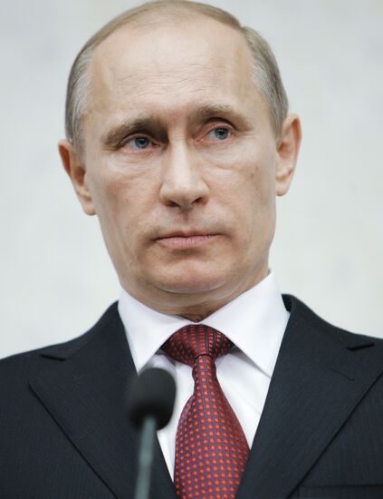 Russian Prime Minister Vladimir Putin visits Stockholm
