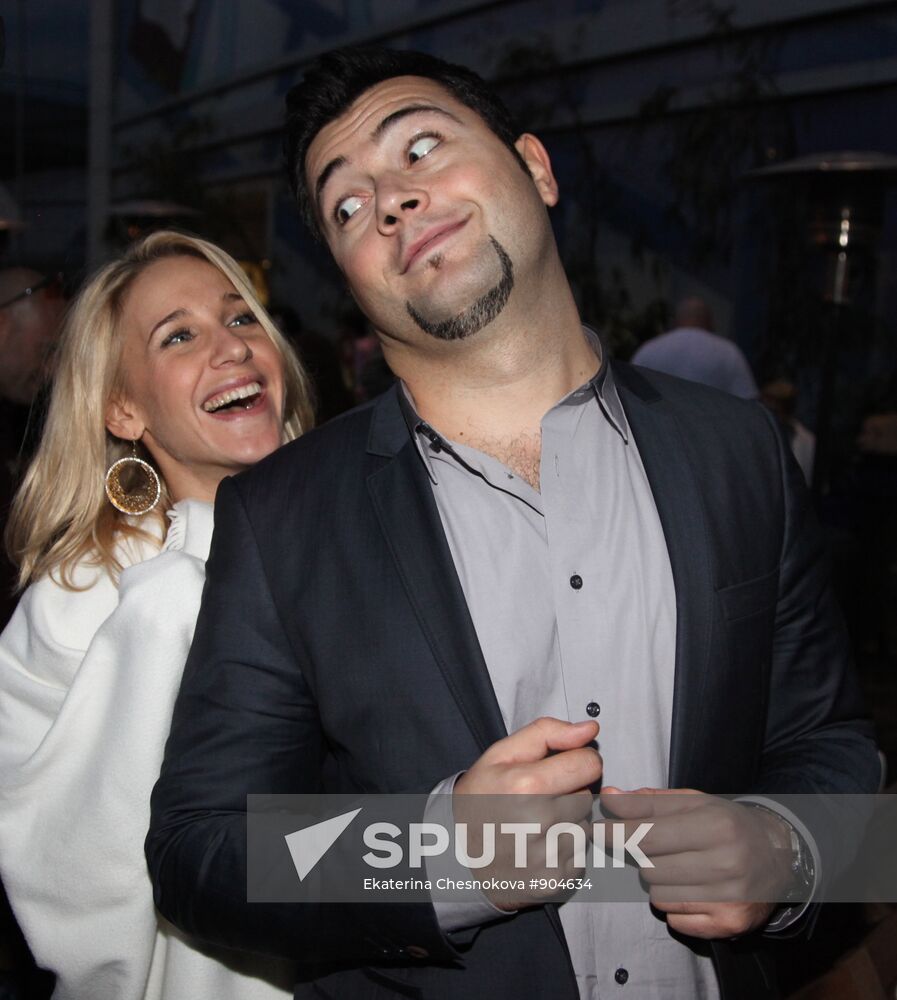 Yulia Kovalchuk and Aleksey Chumakov
