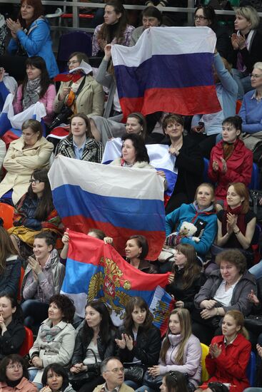 World Figure Skating Championships. Men's free skate program