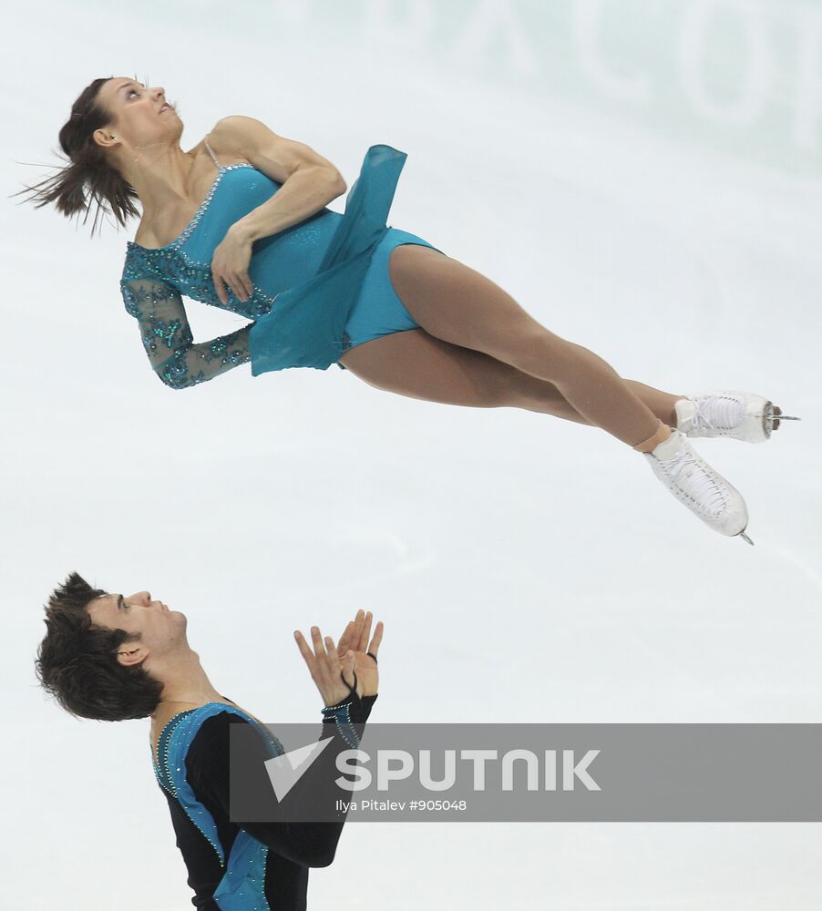 World Figure Skating Championships. Pairs. Free Skating