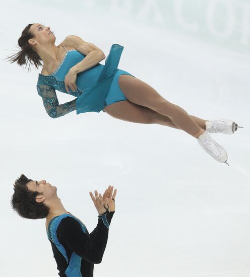 World Figure Skating Championships. Pairs. Free Skating