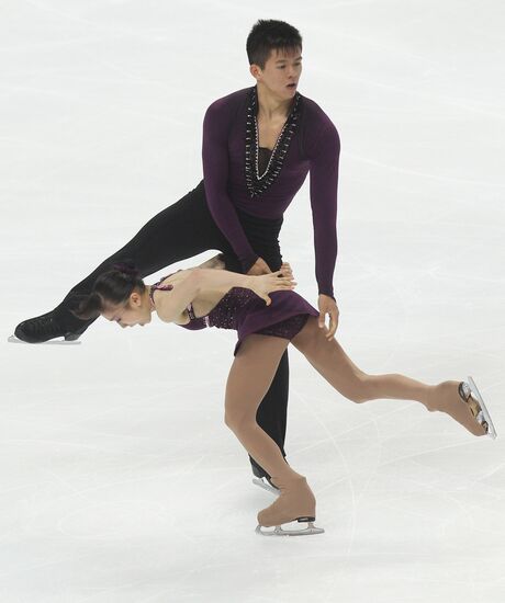World Figure Skating Championships. Pairs. Free Skating