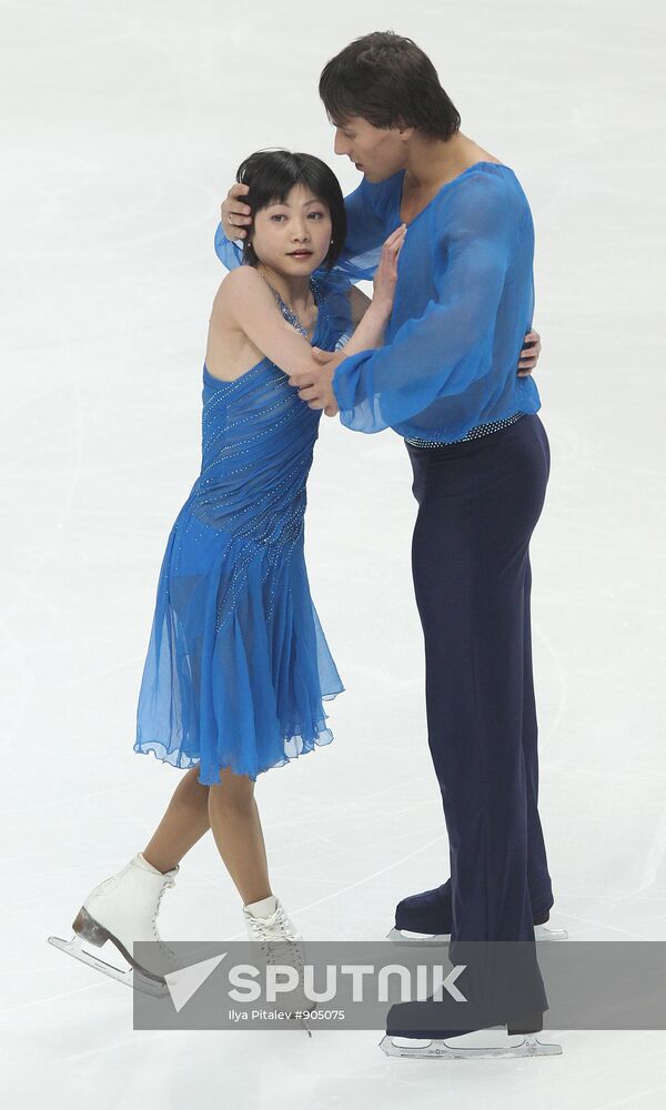 World Figure Skating Championships. Pairs. Free Skating