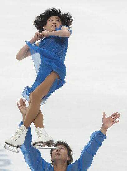 World Figure Skating Championships. Pairs. Free Skating