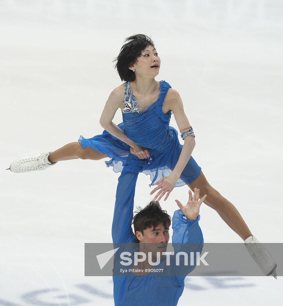World Figure Skating Championships. Pairs. Free Skating