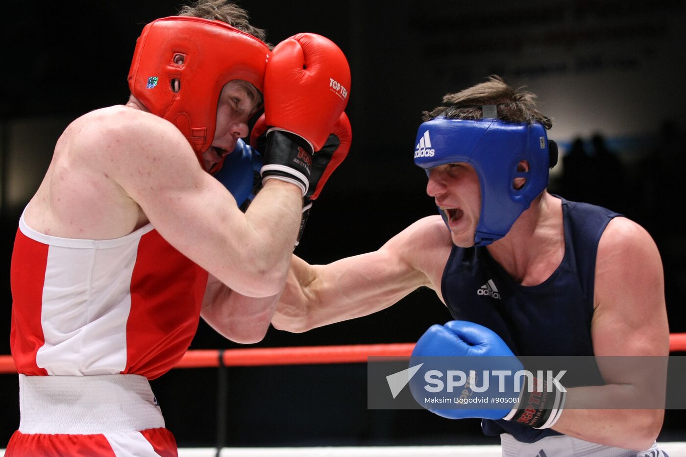 Russian Boxing Championship. Semi-rinals.
