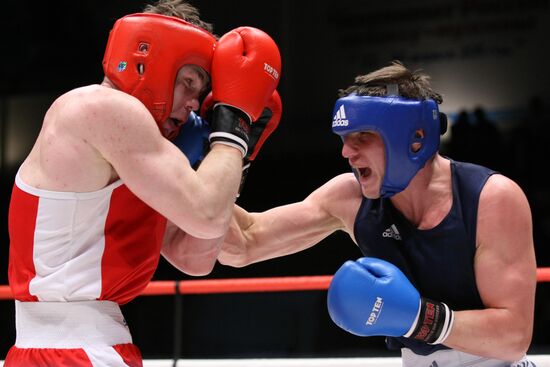 Russian Boxing Championship. Semi-rinals.