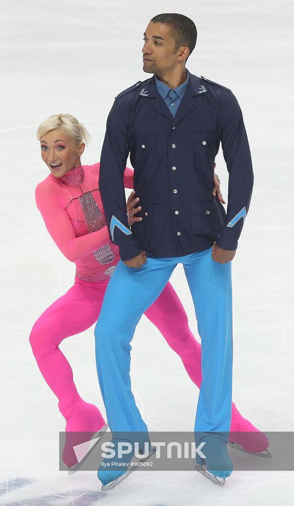 World Figure Skating Championships. Pairs. Free Skating
