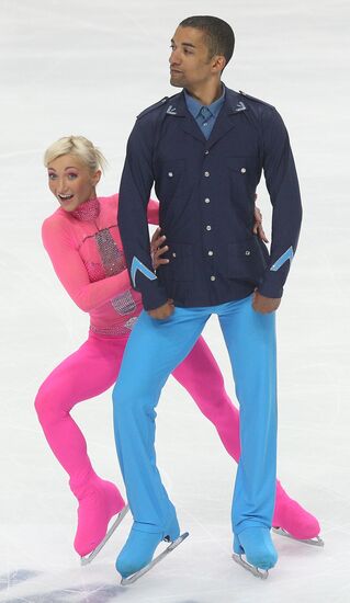 World Figure Skating Championships. Pairs. Free Skating