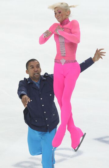World Figure Skating Championships. Pairs. Free Skating