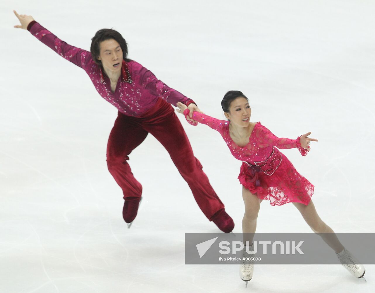 World Figure Skating Championships. Pairs. Free Skating