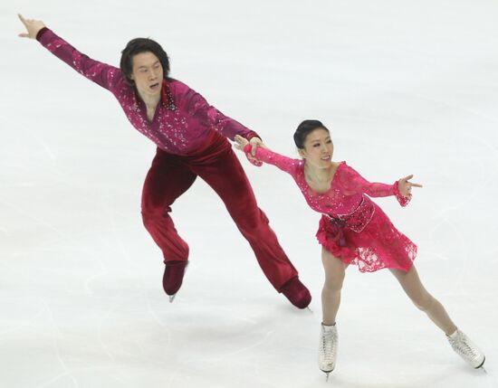World Figure Skating Championships. Pairs. Free Skating