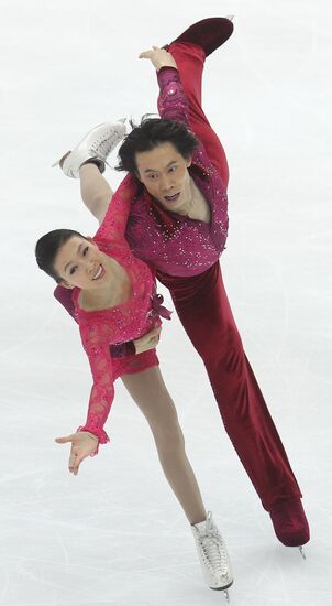 World Figure Skating Championships. Pairs. Free Skating