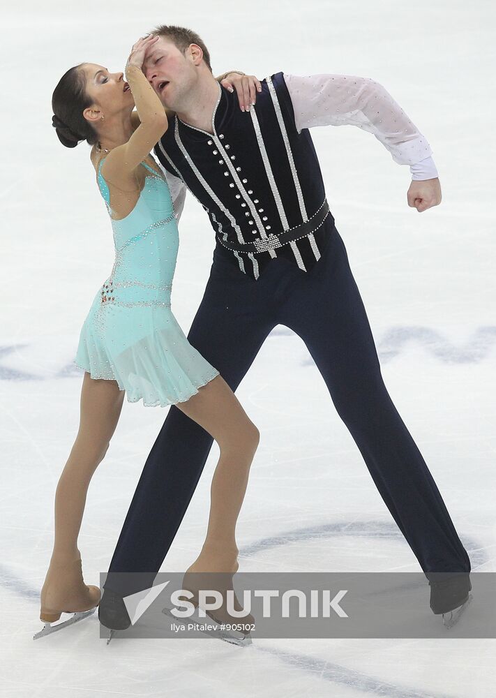 World Figure Skating Championships. Pairs. Free Skating
