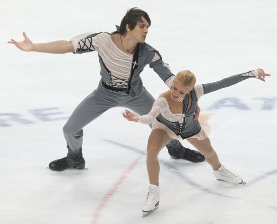 World Figure Skating Championships. Pairs. Free Skating