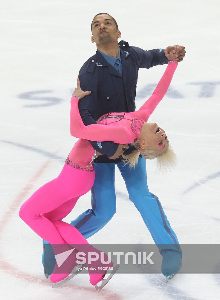 World Figure Skating Championships. Pairs. Free Skating