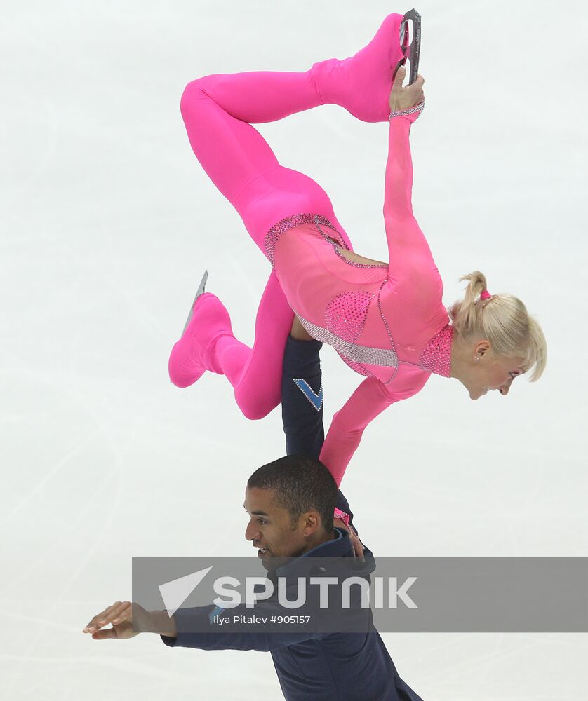 World Figure Skating Championships. Pairs. Free Skating