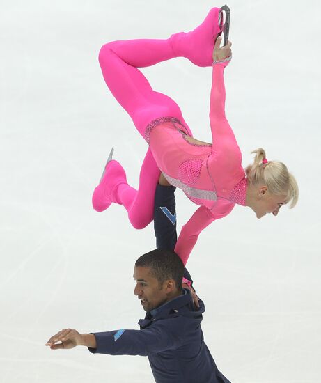 World Figure Skating Championships. Pairs. Free Skating