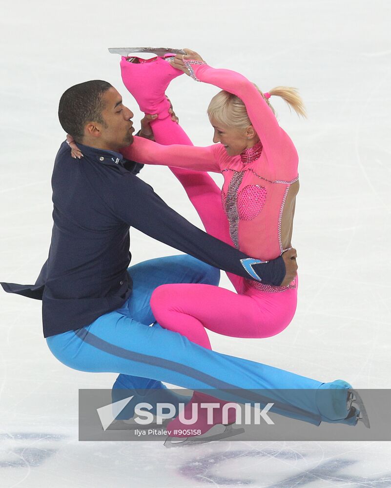 World Figure Skating Championships. Pairs. Free Skating